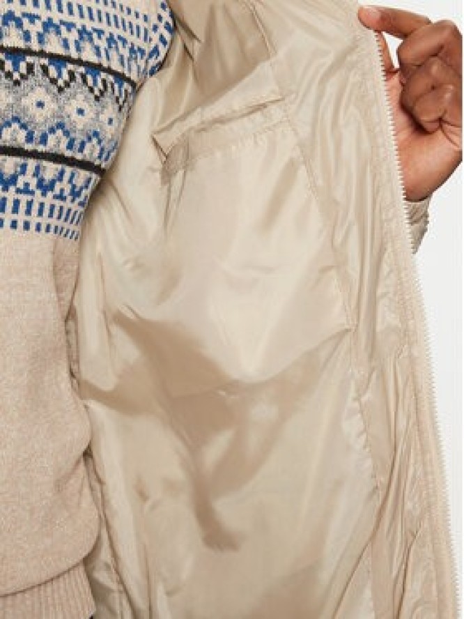 Brave Soul Kurtka zimowa MJK-JAREDLONGSTN Beżowy Regular Fit