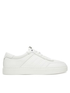 Calvin Klein Sneakersy Clean Cup Low Lace Tape HM0HM01898 Biały