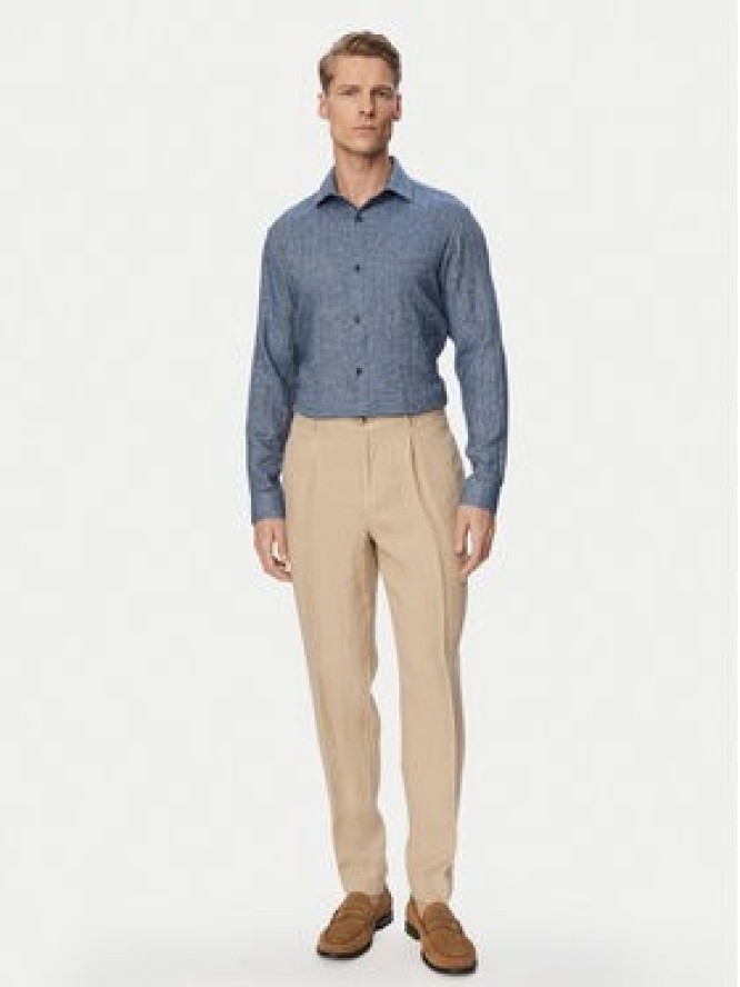 Jack & Jones Koszula Parker 12292161 Niebieski jasny Regular Fit