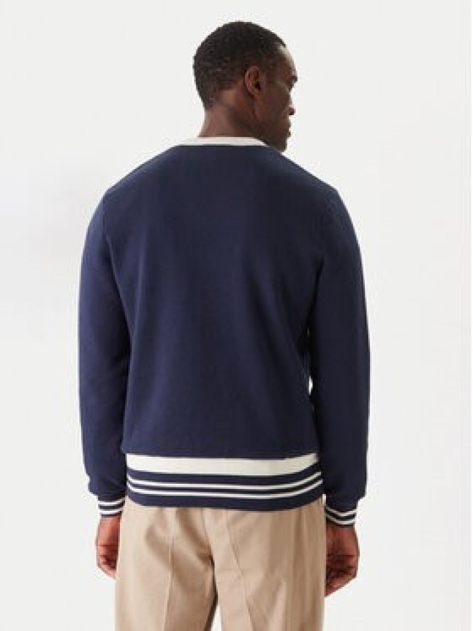 Lacoste Kardigan AH7725 Granatowy Regular Fit