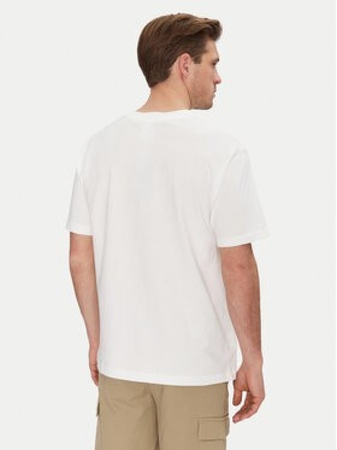 New Balance T-Shirt MT51978 Biały Relaxed Fit