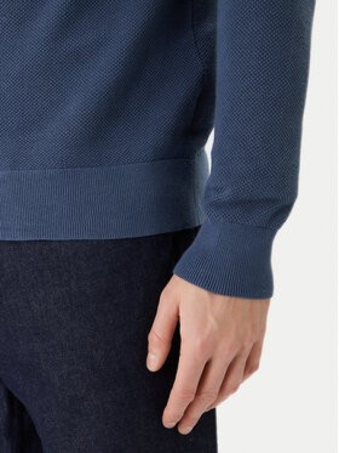 Tommy Hilfiger Sweter Essential MW0MW36347 Niebieski Regular Fit