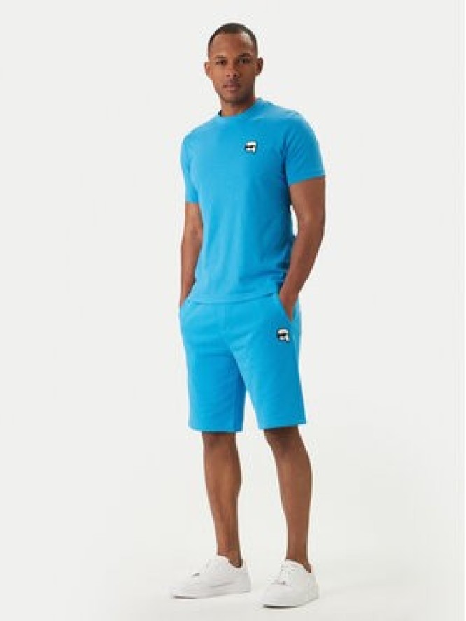 KARL LAGERFELD Szorty sportowe 705019 562900 Niebieski Regular Fit