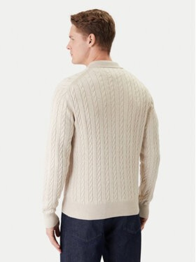 Tommy Hilfiger Sweter Classic MW0MW41955 Beżowy Regular Fit