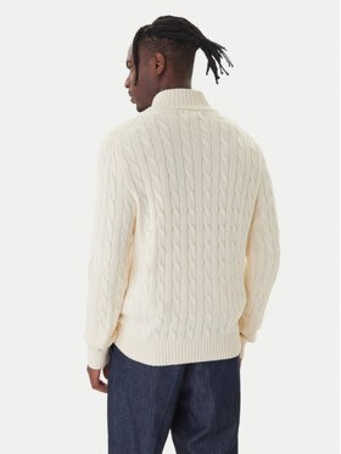 Polo Ralph Lauren Sweter 710899975005 Écru Regular Fit