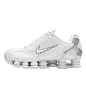 Buty do chodzenia dla dorosłych Nike Shox TL White Metallic Silver Orange