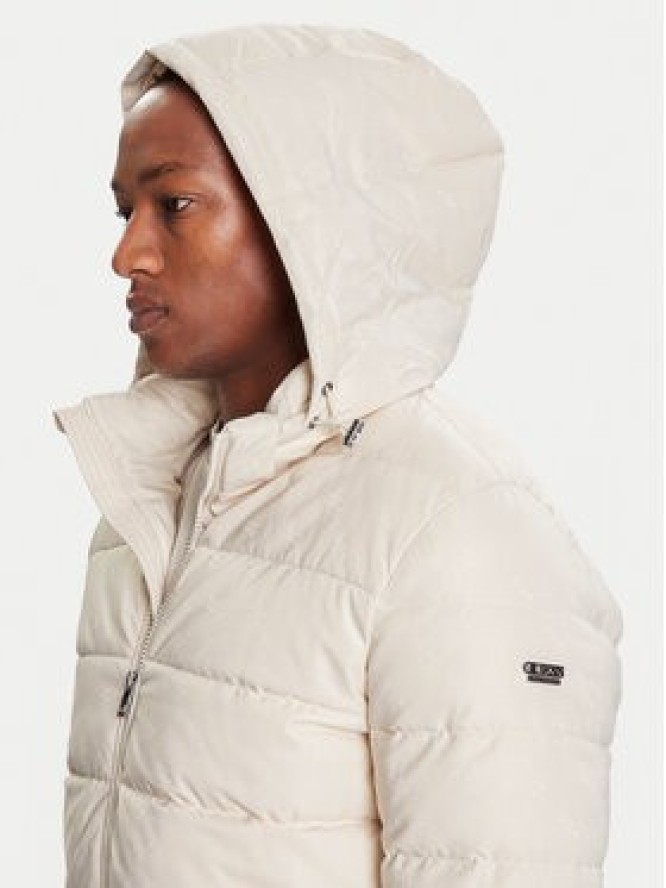Guess Kurtka zimowa M5BL0B W2322 Écru Relaxed Fit
