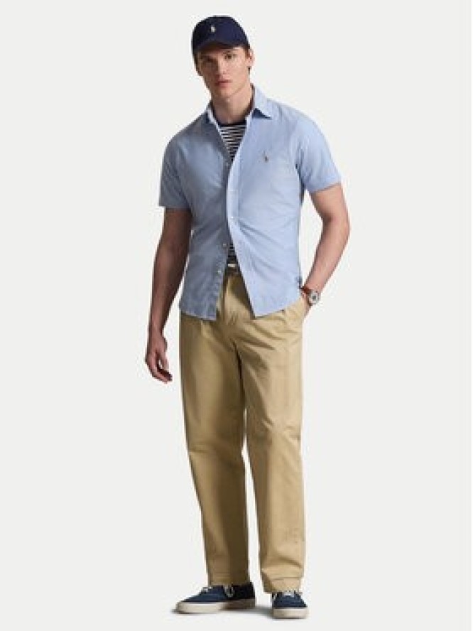 Polo Ralph Lauren Koszula 710850782001 Błękitny Custom Fit