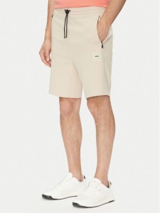 BOSS Szorty sportowe Headlo 50537199 Beżowy Regular Fit