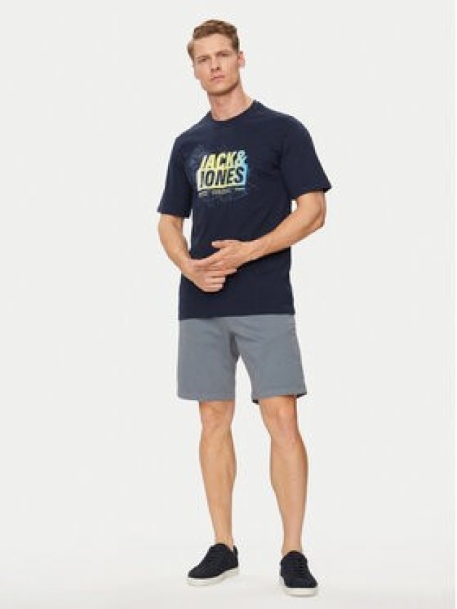 Jack & Jones Szorty materiałowe Harlow 12252966 Szary Tapered Fit