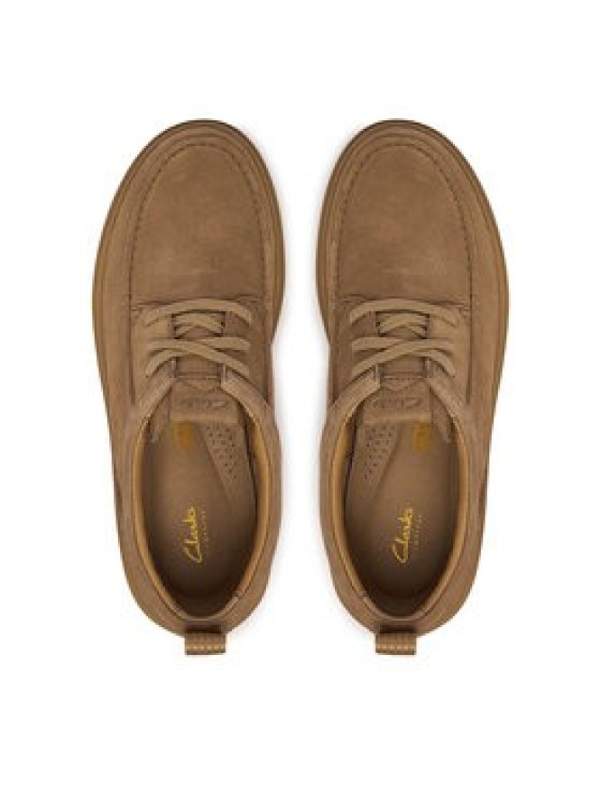 Clarks Półbuty Polden Moc 26186452 Beżowy