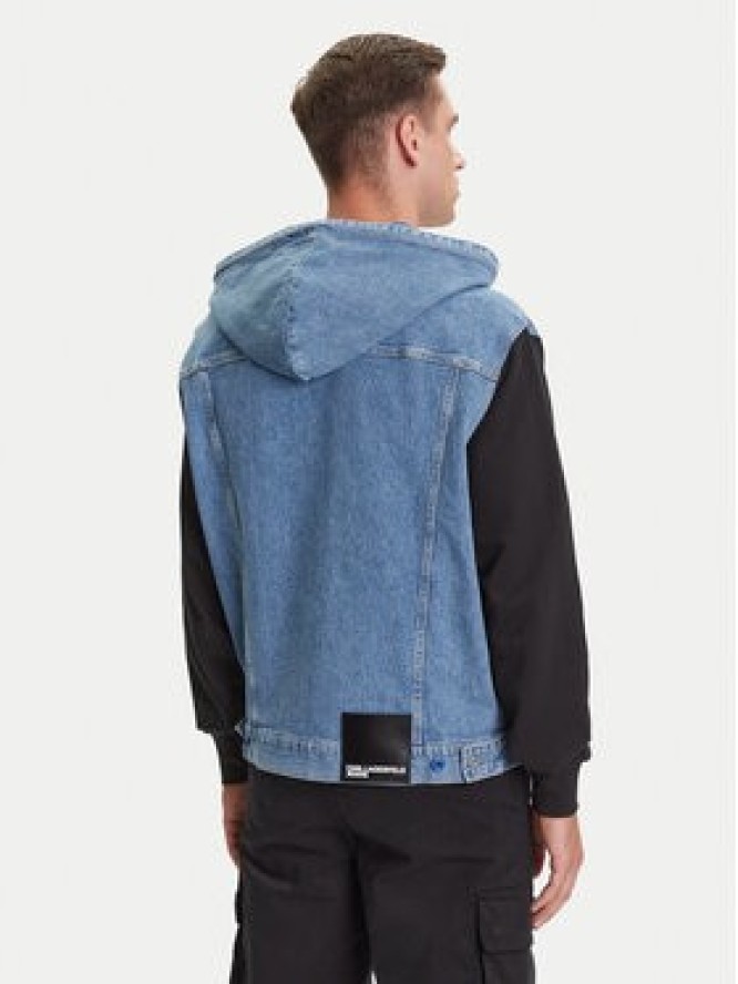 Karl Lagerfeld Jeans Kurtka jeansowa A3M14007 Niebieski Regular Fit