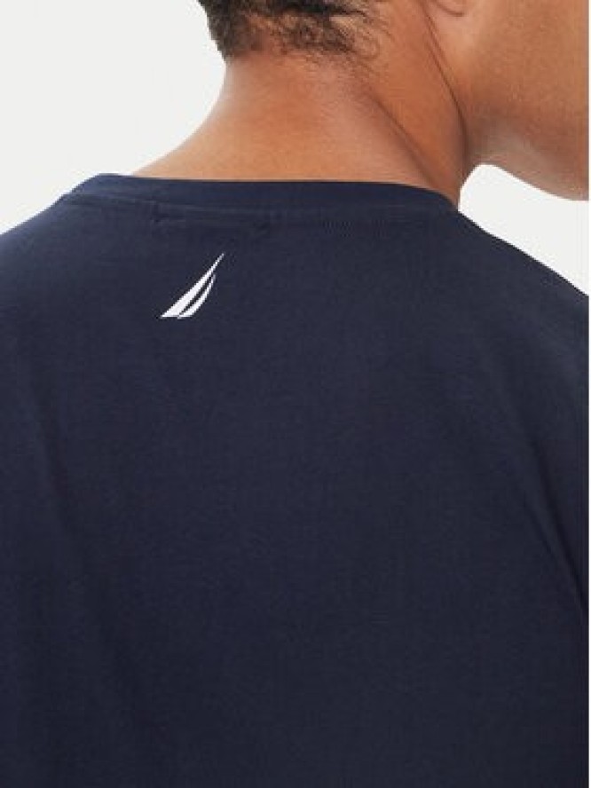 Nautica T-Shirt Koa N1S03430 Granatowy Regular Fit