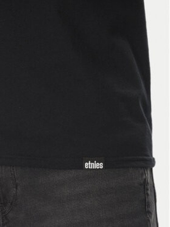 Etnies T-Shirt Sour Solution 4130003784 Czarny Regular Fit