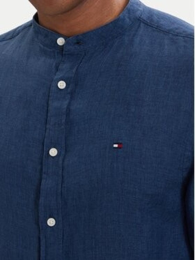 Tommy Hilfiger Koszula MW0MW39271 Niebieski Slim Fit