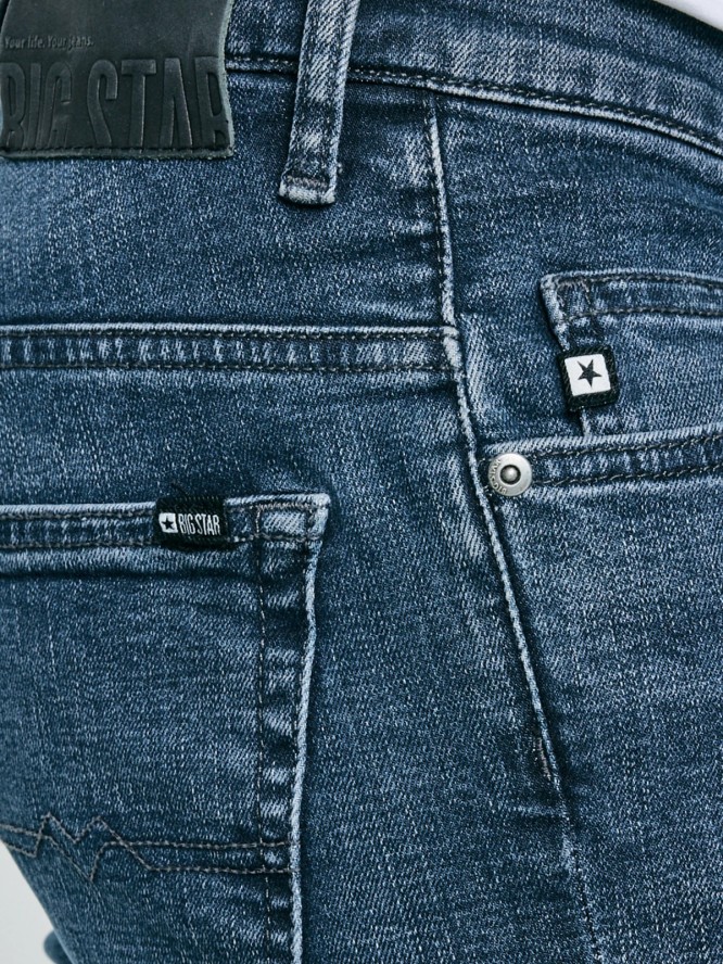 Jeansy męskie skinny granatowe Deric 583