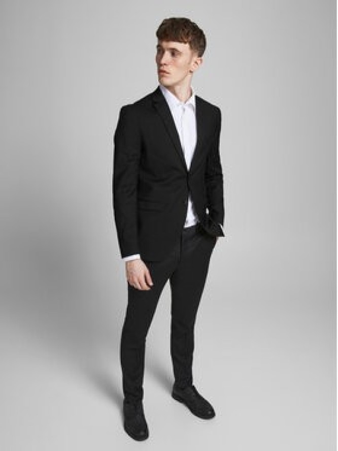 Jack & Jones Garnitur Franco 12181339 Czarny Super Slim Fit