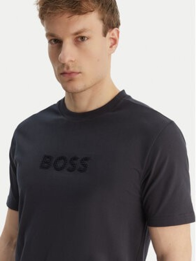 BOSS T-Shirt TS_Terrace Logo 50559361 Granatowy Regular Fit