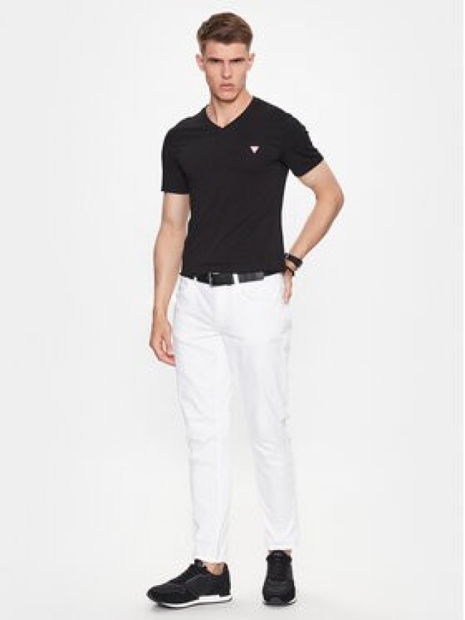 Guess T-Shirt M2YI32 J1314 Czarny Slim Fit