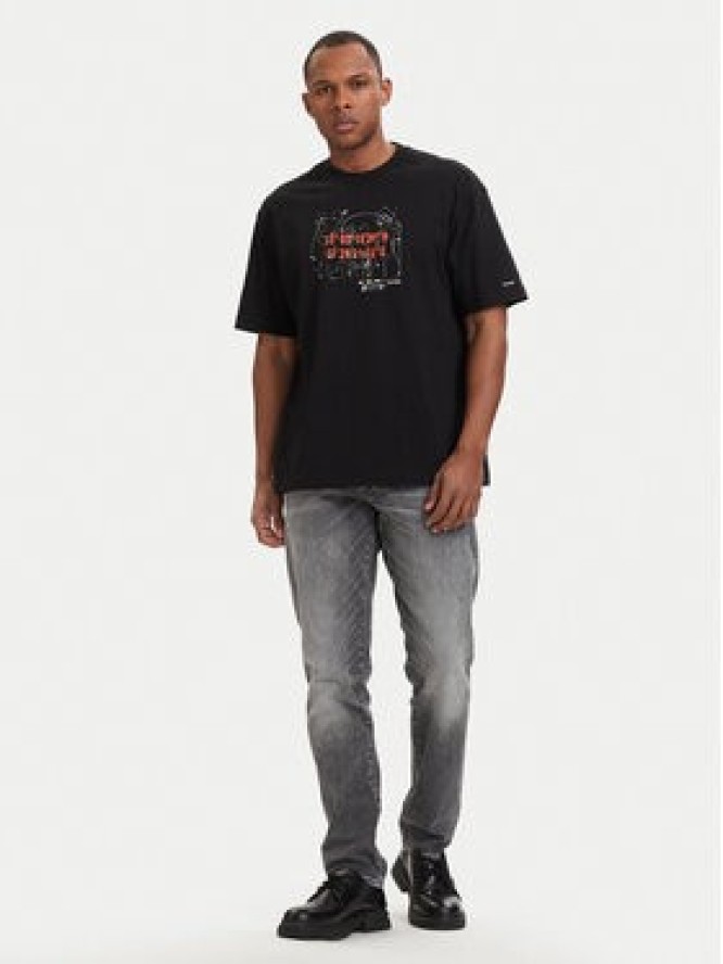 G-Star Raw T-Shirt Coord D29344-C372 Czarny Relaxed Fit