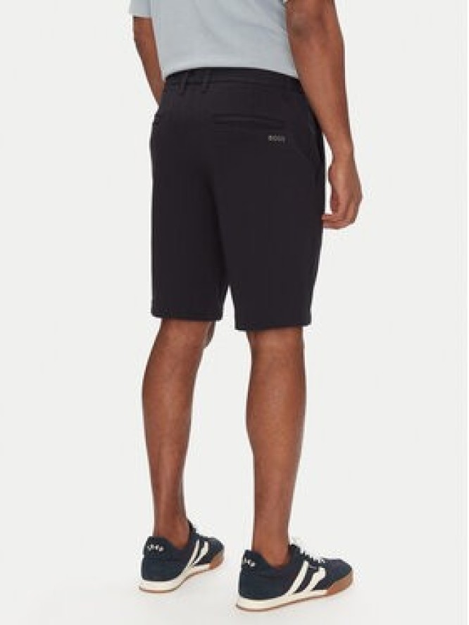 BOSS Szorty materiałowe S_Commuter-J 50511436 Granatowy Slim Fit