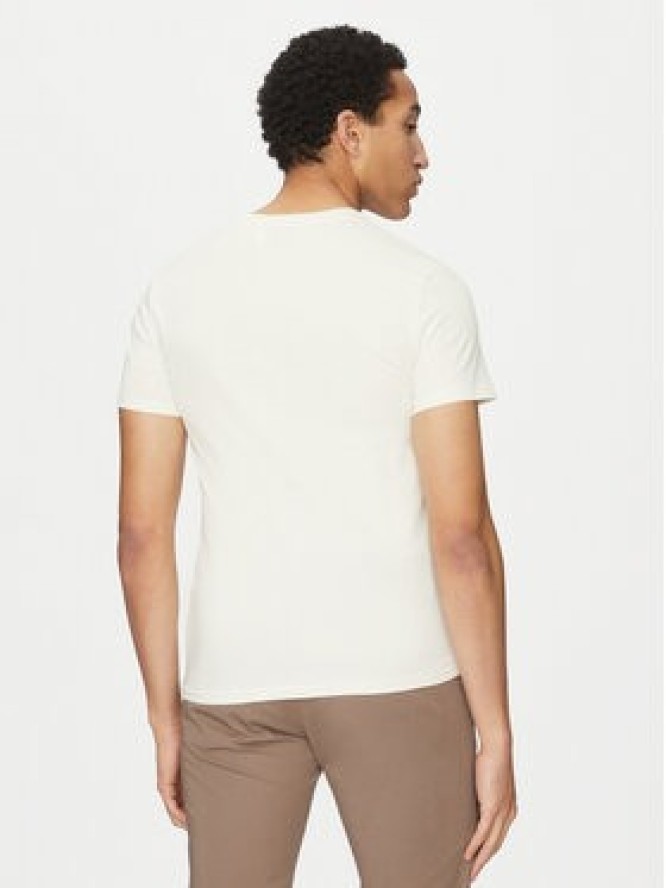 Polo Ralph Lauren T-Shirt 710671438421 Écru Slim Fit