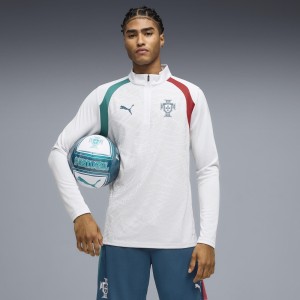 Męska bluza treningowa z zamkiem 1/4 Portugalia PUMA