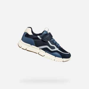 Buty GEOX J FLEXYPER BOY Niebieski