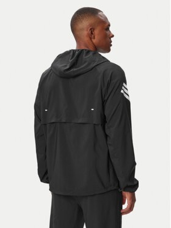 adidas Kurtka do biegania Climacool Iconic KQ8060 Czarny Regular Fit