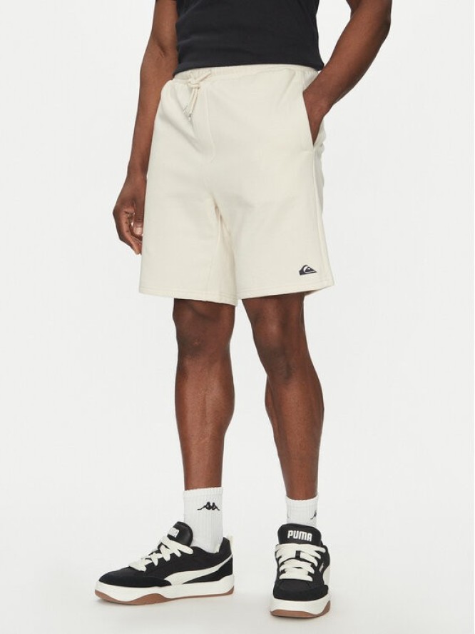 Quiksilver Szorty sportowe EQYFB03372 Écru Regular Fit