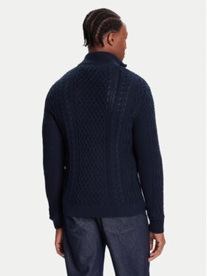 Tommy Jeans Sweter DM0DM22103 Granatowy Regular Fit