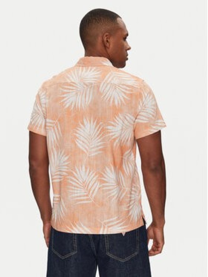 Guess Koszula M5GH68 WH3A0 Pomarańczowy Regular Fit