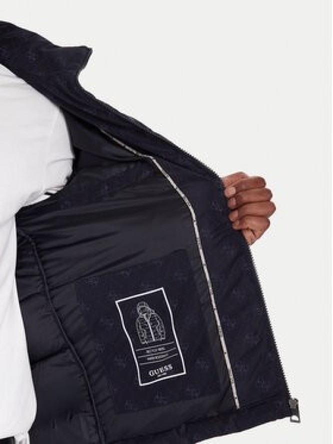 Guess Kurtka zimowa M5BL0B W2322 Granatowy Relaxed Fit