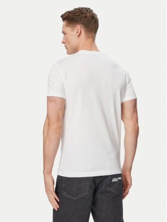 Karl Lagerfeld Jeans T-Shirt B2M17046 Biały Slim Fit