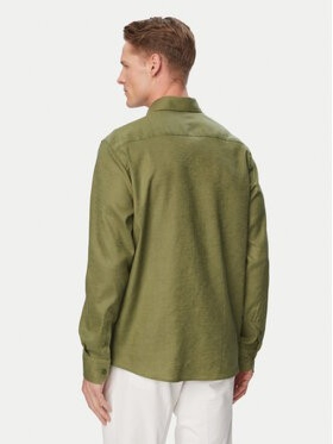 KARL LAGERFELD Koszula 605084 562791 Zielony Regular Fit