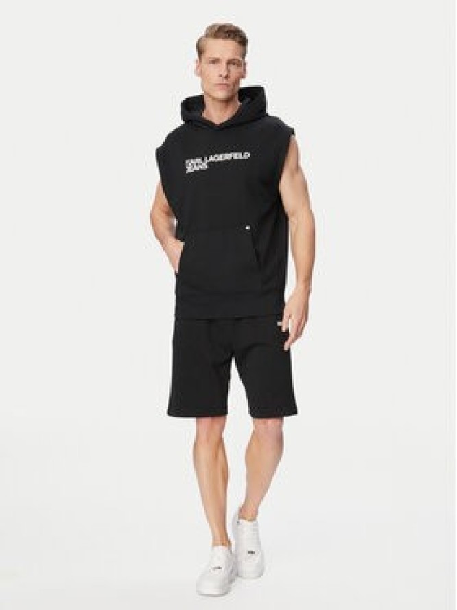 Karl Lagerfeld Jeans Bluza B2M20029 Czarny Regular Fit