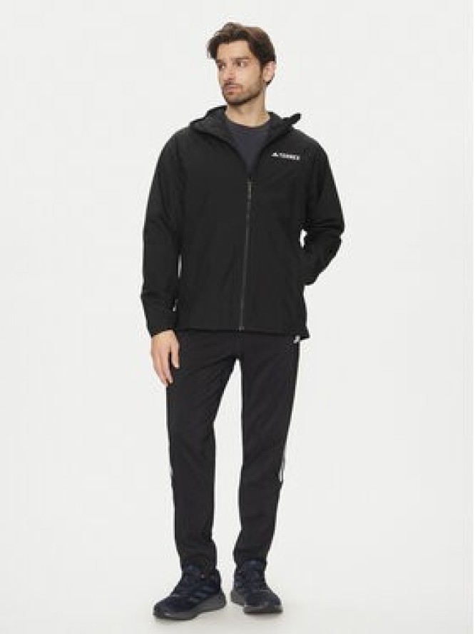 adidas Kurtka outdoor Terrex Multi 2L RAIN.RDY JN8804 Czarny Regular Fit