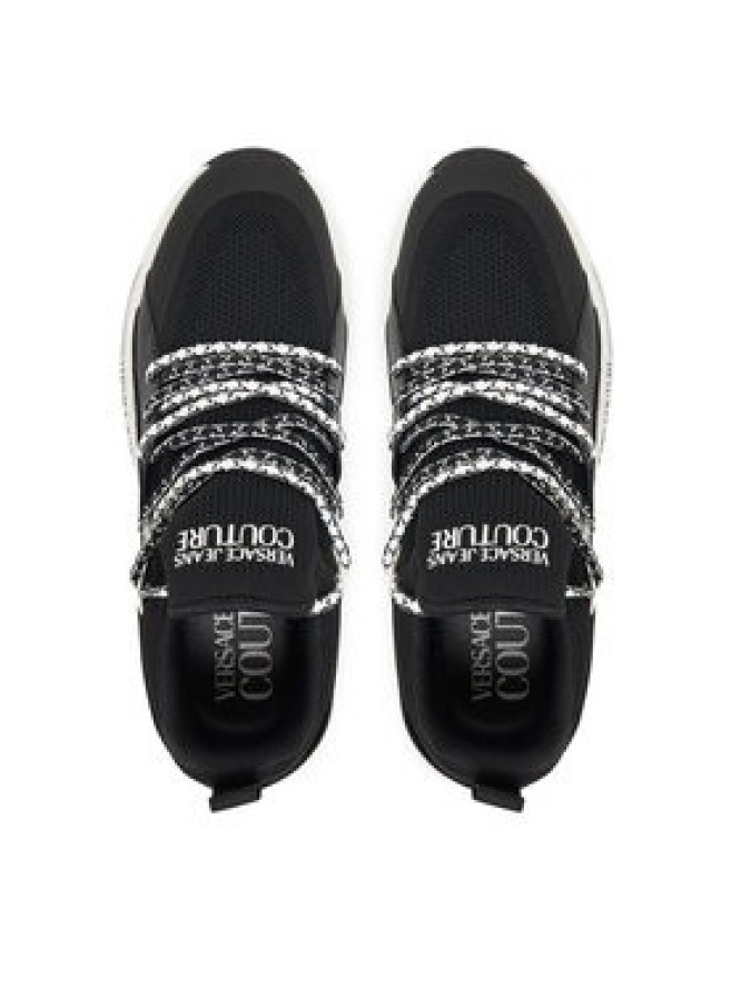 Versace Jeans Couture Sneakersy 79YA3SA3 ZSD03 Czarny
