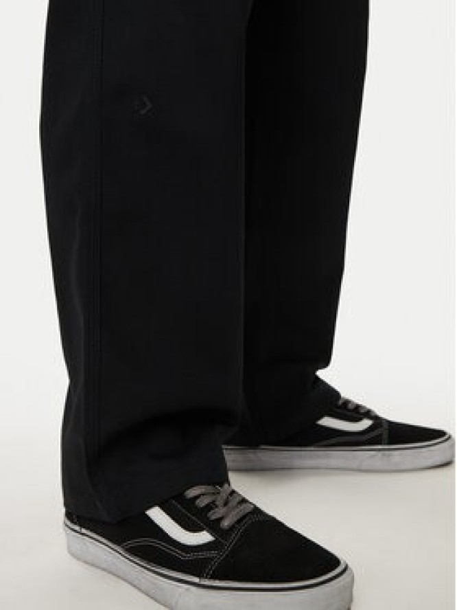 Converse Spodnie materiałowe M Converse Woven Pant 10026010-A02 Czarny Relaxed Fit