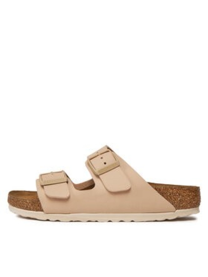 Birkenstock Klapki Arizona Birko-Flor 1027723 Beżowy