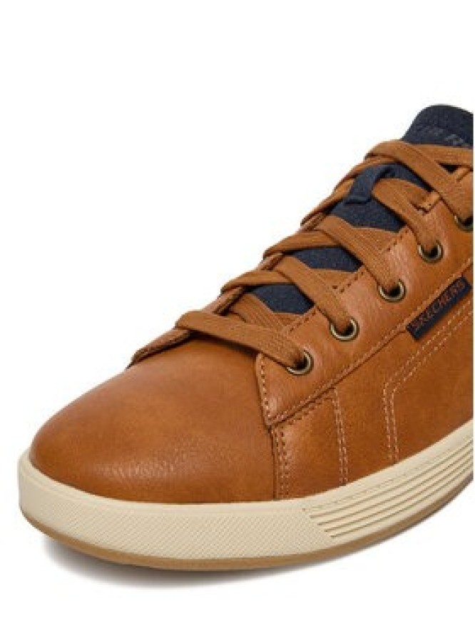 Skechers Sneakersy CAVELL HENSLEY 210946 LUG Brązowy