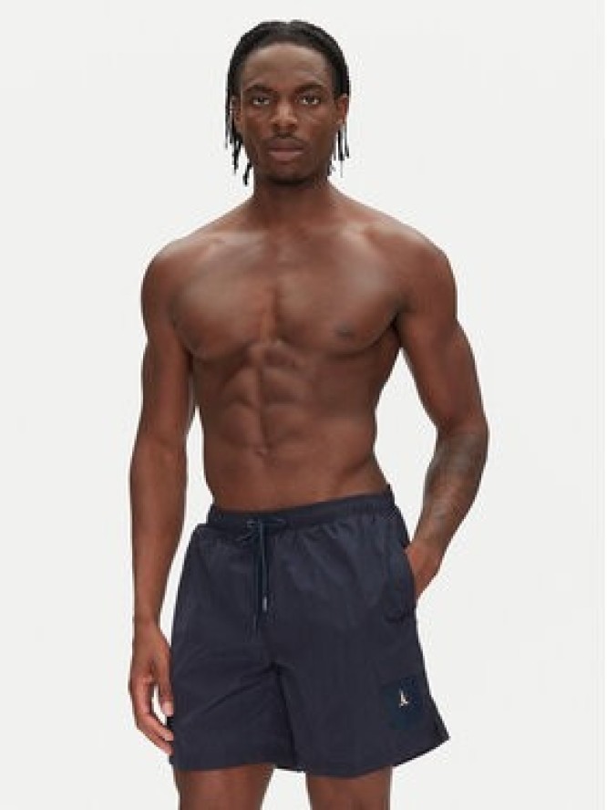 Aeronautica Militare Szorty kąpielowe 251BW224CT3538 Granatowy Regular Fit