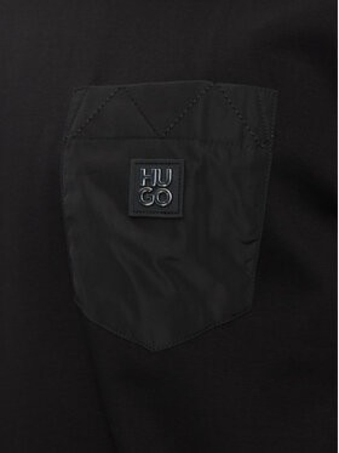 HUGO T-Shirt Dombiro 50536347 Czarny Relaxed Fit