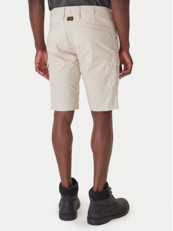 G-Star Raw Szorty materiałowe 3D Cargo D26222-D308 Écru Regular Fit