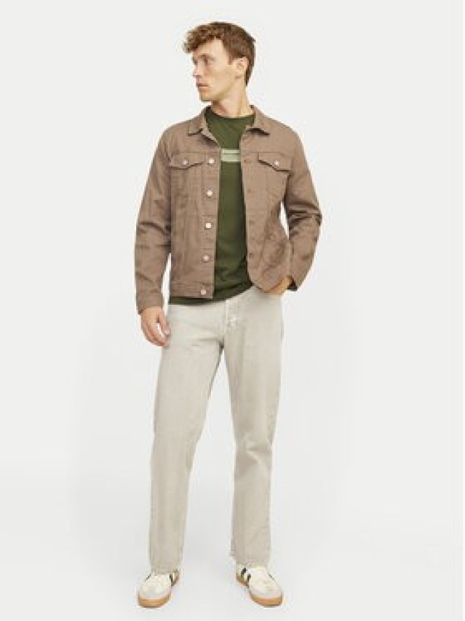 Jack & Jones Jeansy Eddie 12258833 Beżowy Loose Fit