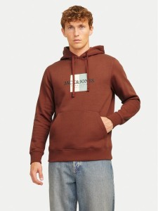 Jack & Jones Bluza 12262513 Brązowy Regular Fit