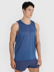 T-SHIRT MĘSKI 4F KOSZULKA TANK TOP SZYBKOSCHNĄCA DO