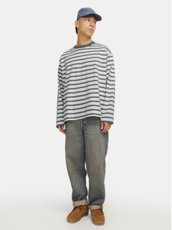 Jack & Jones Longsleeve Islington 12273202 Niebieski Loose Fit