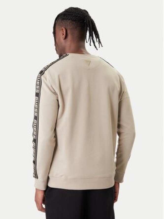 Guess Bluza Z4GQ24 K6ZS1 Beżowy Regular Fit