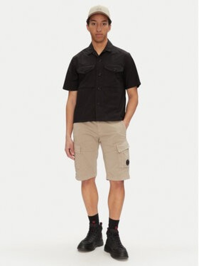 C.P. Company Szorty materiałowe 18CMBE116A005694G Beżowy Regular Fit